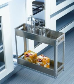斯戴伟不锈钢炉台拉篮 厨房收纳的艺术与科技的完美融合